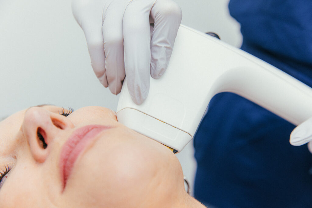 A close-up on Sofwave skin rejuvenation treatment in New York City
