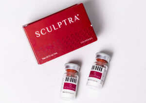 Sculptra vials for one of our non-invasive skin tightening treatments in New York City